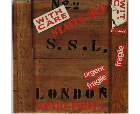 STATUS QUO - SPARE PARTS - An original stereo UK pressing of the seldom seen 1969 LP (NSPL 18301). The record is in VG condit