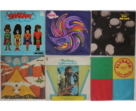 THE MOVE - A fantastic trip of 6 x LPs featuring the very different world of The Move. Titles are Move (Regal Zonophone UK 1s