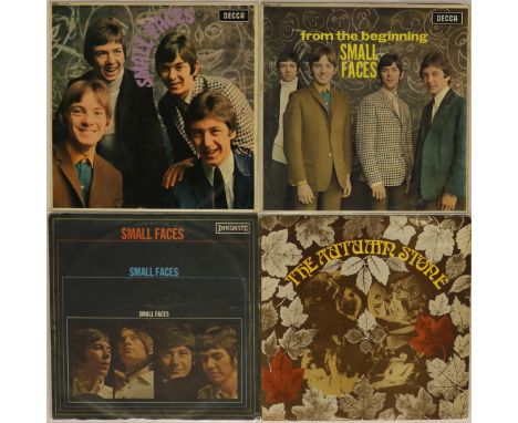 SMALL FACES - Must have pack of 4 x early LPs. Decca titles are From The Beginning (LK 4879, 'Made In England', 'ffrr ear', u