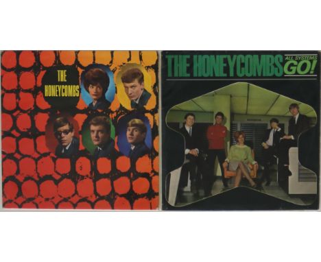 THE HONEYCOMBS - 2 x original UK Pye LPs. Titles are All Systems Go (NPL 18132 - VG+ a few light surface scuff marks/glossy E