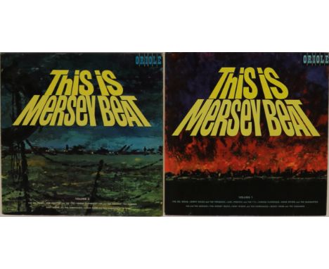 THIS IS MERSEYBEAT - 1 & 2 - The 2 seldom seen original Oriole UK releases of these great early comps. Lot includes Volume 1 