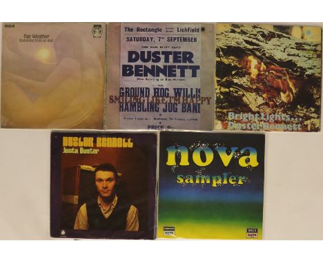 PROG/BLUES ROCK - Excellent selection of 5 x LPs. Titles are Fair Weather - S/T (Neon NE 1 - VG+ a couple of minor and light 