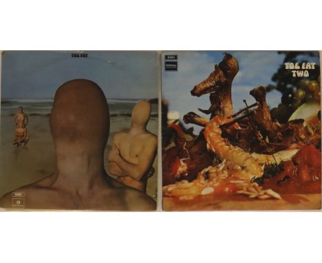 TOE FAT - The first 2 LPs from the musically diverse band. Titles are S/T (UK 1st PCS 7097 - VG+ a few light surface marks/VG