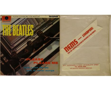 THE BEATLES - PLEASE PLEASE ME - 2ND UK MONO - A well presented extremely rare 2nd UK mono copy of the debut LP (black/gold P