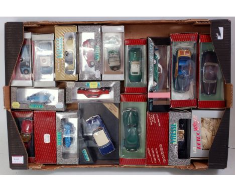 19 various boxed modern release 1/43 scale diecast vehicles by Vitesse, examples to include a VW KDF 1938, a Vitesse Austin H