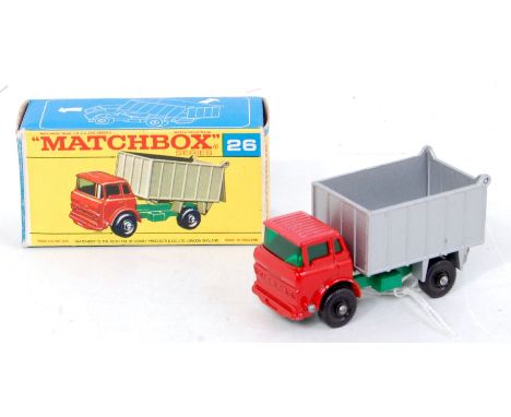 A Matchbox 1-75 series boxed diecast group to include No. 13 Dodge wreck truck comprising yellow cab and rear jib with green 