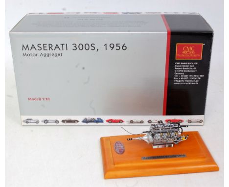 A CMC Exclusive Models No. M-110 1/18 scale of a Maserati 300S 1956, in the original polystyrene packed box