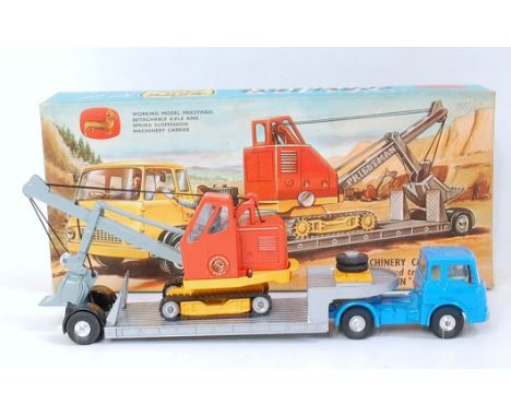 A Corgi Toys gift set No.27 Priestman Cub Shovel machinery carrier tractor unit, all housed in the original polystyrene packe