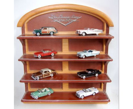 A Franklin Mint Precision Models The Classic Cars of the Fifties diecast American Release group comprising 12 various America