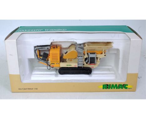 A Ros 1/50 scale diecast model of a Rimac Moby 1060 screener, in the original window box