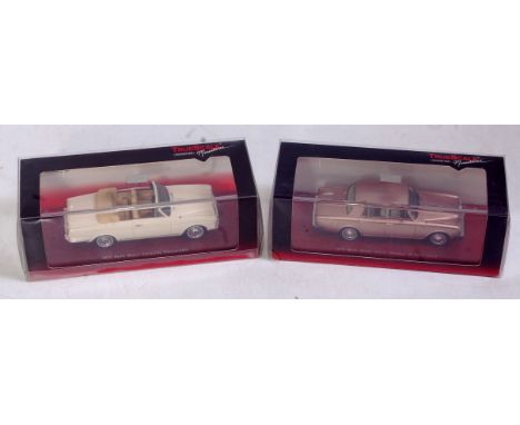 Truescale Miniatures 1/43 scale white metal and resin vehicle group to include a 1979 Rolls Royce Silver Shadow II Park Ward 