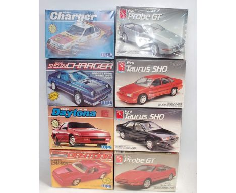 M.P.C/ERTL 1.25 scale Dodge Coupe kits, 6393 1986 Dodge Shelby Charger 2.dr, 6313 1986 Dodge Charger 2.dr, 6312 1985 Dodge Da