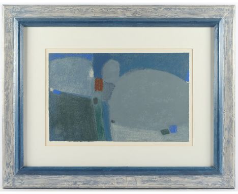 ACKERMANN, Max, "Komposition", Original-Farblithografie, 31 x 48,5, handsigniert und datiert 1962-66, R.