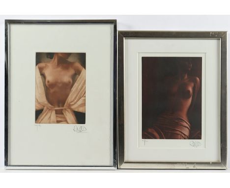 KISSMER, Willi, zwei erotische Frauenakte, Original-Radierungen, bis 22 x 16, jeweils nummeriert und handsigniert, R.