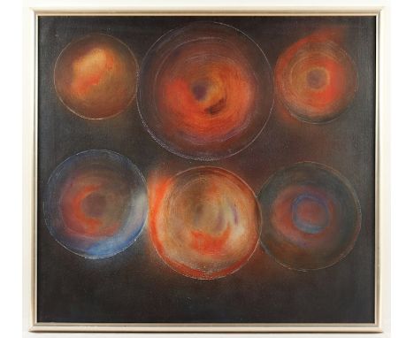 WESTPHAL, E., "Old devil moon", Öl/Lwd., 100 x 110, verso signiert und datiert 1966, R.
