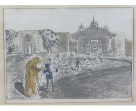 Sheila Robinson (1925-1988) - Very bad man, lithograph printed in colours, artist proof, signed, dated 1973 and titled in pen