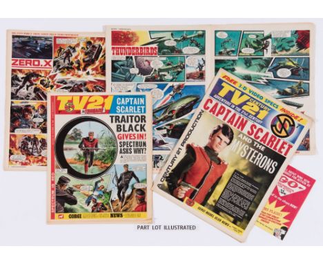 TV Century 21 (1967-68) 141-161, 172-180, 182, 188, 191, 195, 196, 198-200, 204, 206, 208, 210. With Tri-ang 'Go!' competitio
