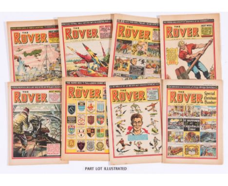 Rover (1957-58) 1645-1748. Near complete 2 year run missing issues 1658, 1663, 1683, 1684, 1690, 1698, 1709, 1714 and 1744. S