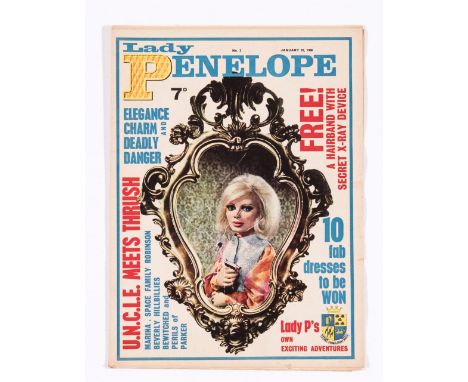 Lady Penelope 2 (1966). Bright cover, cream/light tan pages [vg+]