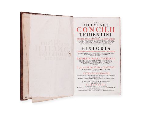PALLAVICINO, SFORZA, GIATTINO, JOANNE BAPTISTA: VERA OECUMENICI CONCILII TRIDENTINI I.-III.1755 | PUBLISHER: Augustae Vindeli