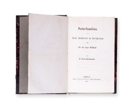 KERCHBAUMER, ANTON: PATERFAMILIAS1867 | PUBLISHER: Schaffhausen, Friedrich Hurter | NUMBER OF PAGES: 799 | LANGUAGE: German |