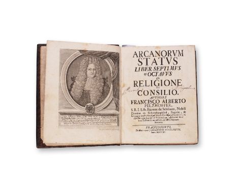 PELZHOFFER, FRANCISCO ALBERTO: ARCANORUM STATUS VII.+VIII.1711 | PUBLISHER: Frankfurters, Apud Johannem Adolphum | NUMBER OF 