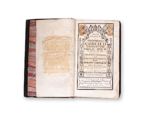 CHIFFLET, PHILIPP (1597-1663): SACROSANCTI ET OECUMENICI1765 | PUBLISHER: Tyrnaviae, Collegium Academicum Societ. They are | 