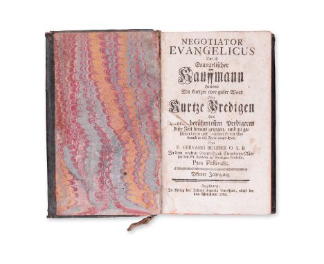 BULFFER, GERVASIO: NEGOTIATOR EVANGELICUS III.1762 | PUBLISHER: Augspurg, Johann Baptista Burkard | NUMBER OF PAGES: 627 + in