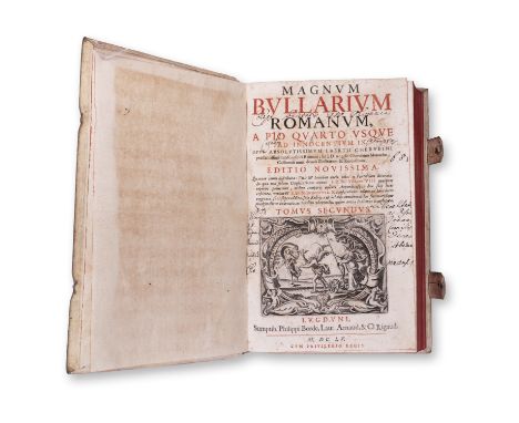 CHERUBINI, LAERZIO (1556-1626): MAGNUM BULLARIUM ROMANUM II.1655 | PUBLISHER: Lugduni, Sumptibus Philippi Borde | NUMBER OF P