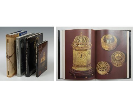 Set of four books:-INEICHEN, P. Hellmut-Kienzle-Uhrenmuseum. Ineichen, 1984.-Menkes, D., Clockwork Universe: German Clocks an