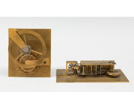 Set of two prototypes Escape Duplez; Luis Williez; Madrid, S.XIX.Brass.Measurements. 5 x 7,5 x 8 cm.These pieces belong to th