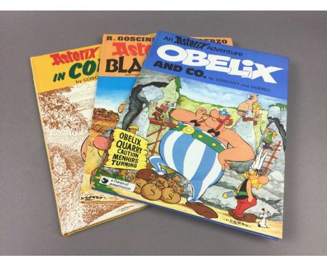 LOT OF TWELVE ASTERIX ANNUALS,including first English editions, pub. Hodder &amp; Stoughton Ltd (12)