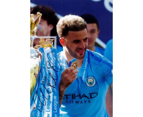 Football Kyle Walker signed Manchester City 12x8 colour photo. Kyle Andrew Walker (born 28 May 1990) is an English profession