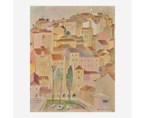 Signed and dated 'BOTELHO/63' bottom right, oil on canvas16 1/8 x 13 1/8 in. (41 x 33.3cm)ProvenancePrivate Collection, New Y