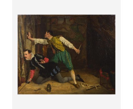 Signed 'J.L.E. Meissonier' bottom left, oil on canvas21 x 25 7/8 in. (53.3 x 65.7cm) ProvenancePrivate Collection, Pennsylvan
