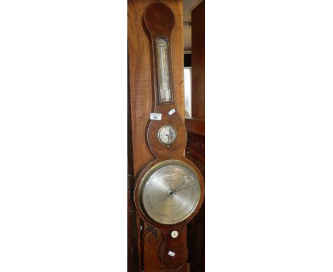 19th c. barometer (A/F) by Schmalcalder of London