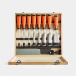 Boxed Wood Chisel Set - 10 Piece Set. - P4.
