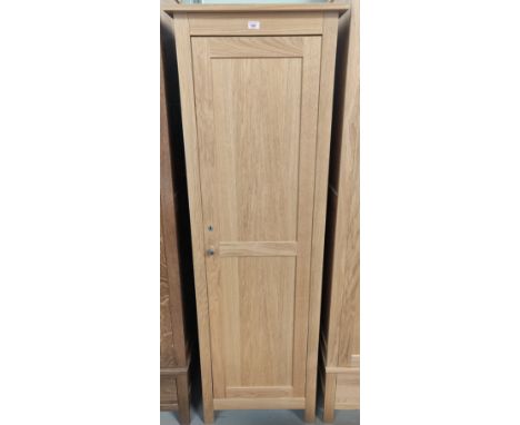 A modern light oak single wardrobe by Corndell Nimbus 