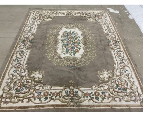 A large wool rug / carpet,  430cm x 345cm approx. 