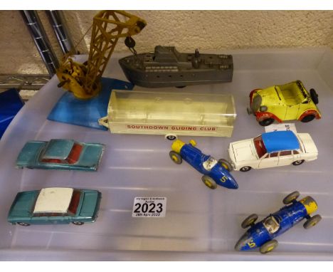 Selection of unboxed/playworn Dinky toys, Morestone etc, in fair to good condition. P&amp;P Group 2 (£18+VAT for the first lo