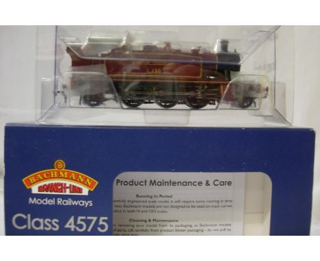 Bachmann 32-136Z Class 4575 Prairie Tank, London Transport Red L150, London Transport Museum Exclusive. Excellent - near mint