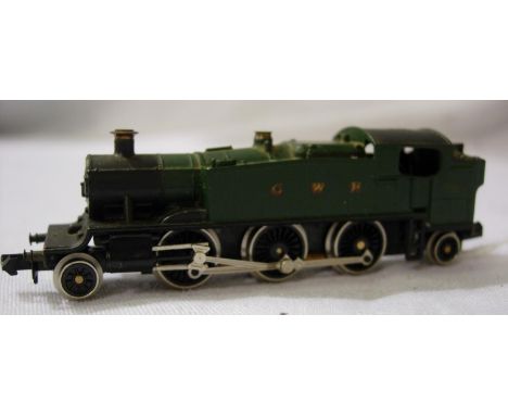 N gauge Farish prairie tank, GWR Green 3112. Very good condition, unboxed. P&amp;P Group 1 (£14+VAT for the first lot and £1+