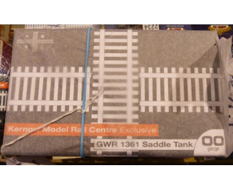 Kernow Model Rail, K2201A, GWR Class 1361, photographic grey, 1361. As new, tissue wrapped. P&amp;P Group 1 (£14+VAT for the 