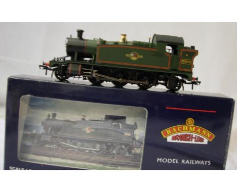 Bachmann 32-135Y Prairie Tank, Kernow Exclusive 5552, Green Late Crest. Near mint condition, box with storage wear. P&amp;P G