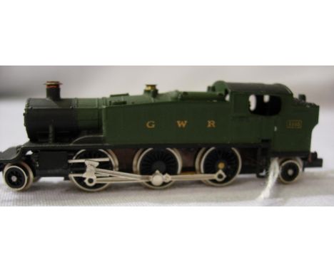 N gauge Prairie tank, GWR Green, 3105. Very good condition, unboxed. P&amp;P Group 1 (£14+VAT for the first lot and £1+VAT fo