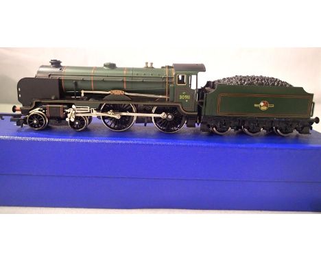 Hornby Schools Class, 30911, Dover Green, Late Crest, in very good condition, some overpainting on tender chassis, in storage