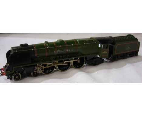 Hornby Dublo 2 rail Duchess of Montrose, Green 46232. Fair condition, unboxed. P&amp;P Group 1 (£14+VAT for the first lot and