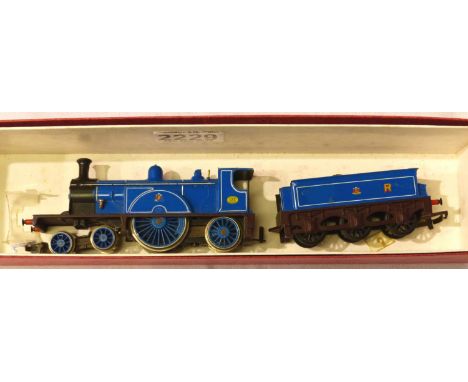 Triang Caledonian single, some damage to body and tender, for spares or repair. P&amp;P Group 1 (£14+VAT for the first lot an