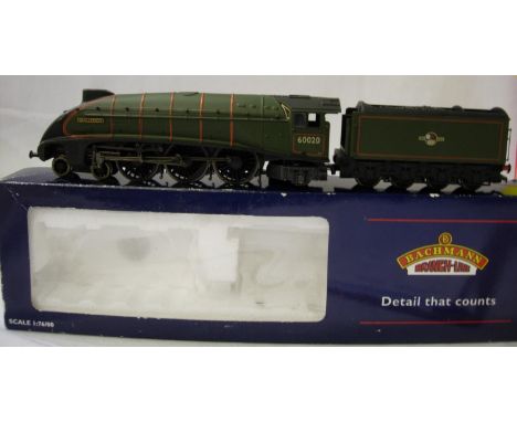 Bachmann 31-956 Class A4, Guillemot, 60020, Green Late Crest. Excellent condition, no paperwork/detail pack, in Golden Eagle 