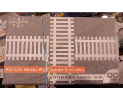 Kernow Model Rail K2203, GWR Class 1361, Green 1363. As new, tissue wrapped. P&amp;P Group 1 (£14+VAT for the first lot and £